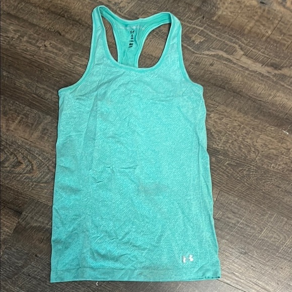 Under Armour Tops - Under Armour Teal Racerback Tank Top